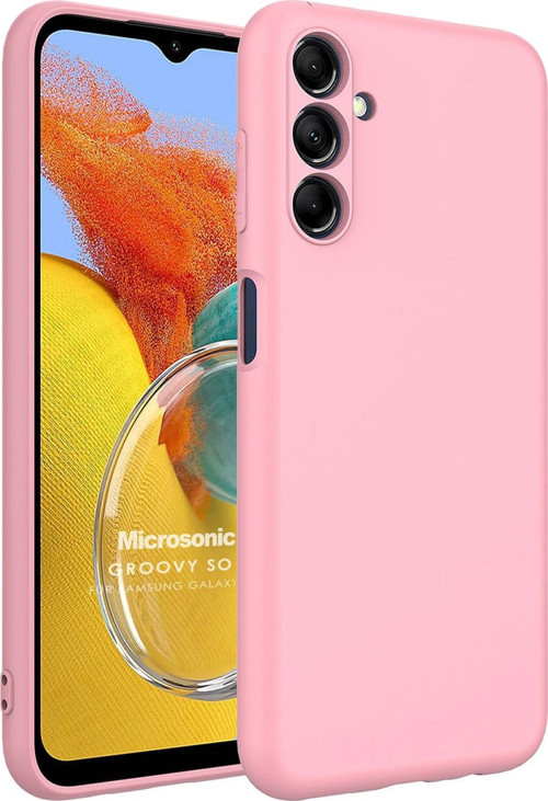 Samsung Galaxy M14 Kılıf Groovy Soft Pembe