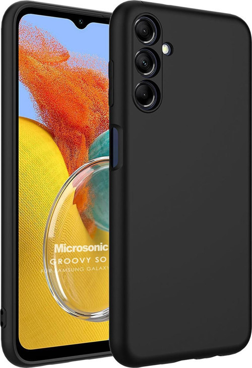 Samsung Galaxy M14 Kılıf Groovy Soft Siyah
