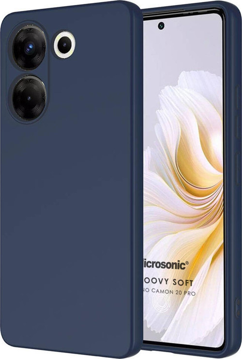 TECNO Camon 20 Kılıf Groovy Soft Lacivert