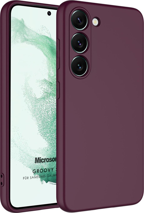 Samsung Galaxy S23 Kılıf Groovy Soft Mor