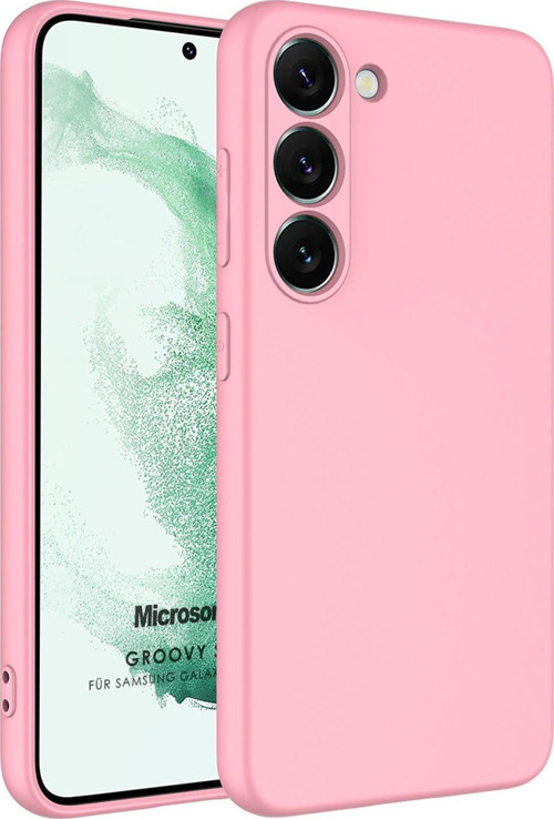 Samsung Galaxy S23 Kılıf Groovy Soft Pembe