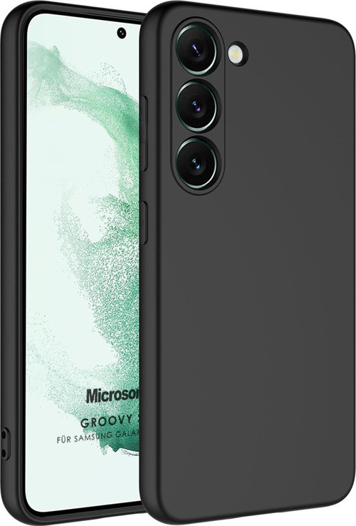 Samsung Galaxy S23 Kılıf Groovy Soft Siyah