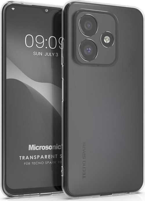 TECNO Spark 10C Kılıf Transparent Soft Şeffaf
