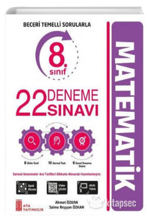 8. Sınıf 22 Deneme Sınavı Matematik
