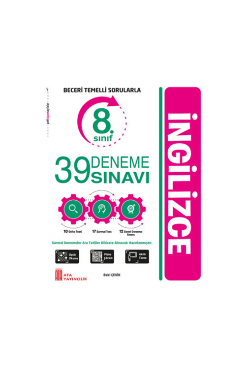 8. Sınıf 39 Deneme Sınavı İngilizce