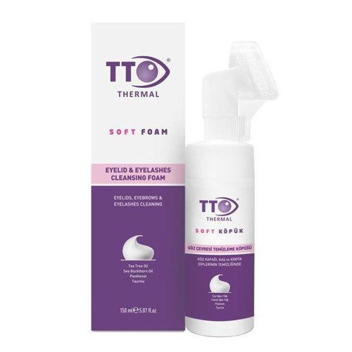 Soft Göz Çevresi Temizleme Köpüğü 150 ML (Aplikatörlü)