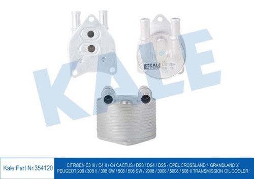ŞANZIMAN YAĞ SOĞUTUCU CITROEN C3 III C4 II/ CACTUS DS3 DS4 DS5 PEUGEOT 308 5008 EOT 208 308 II 308 SW 508 SW 2008 3008