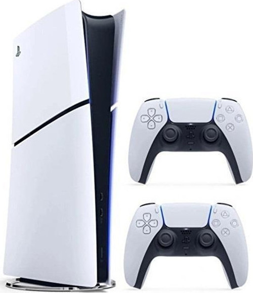 Playstation 5 Slim Dijital + 2. Dualsense Ps5 Kol (İthalatçı Garantili)