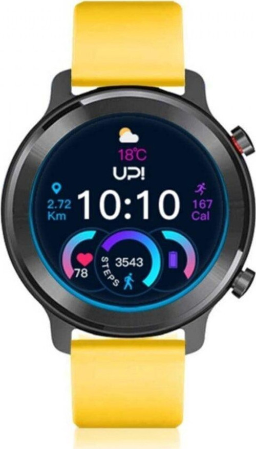 Upwatch Upsmart Slim Black Yellow Unisex Kol Saati