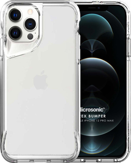 Apple iPhone 12 Pro Max Kılıf Trex Bumper Şeffaf