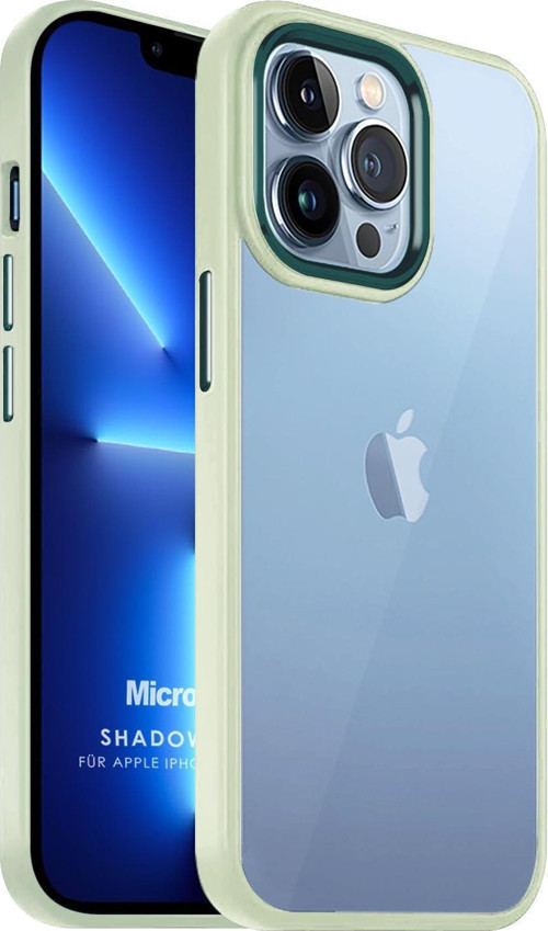 Apple iPhone 13 Pro Kılıf Shadow Planet Açık Yeşil