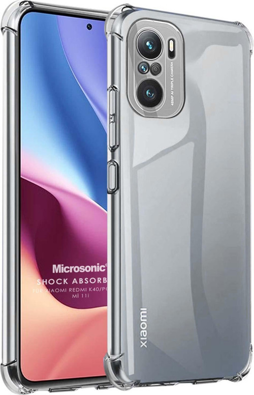 Xiaomi Mi 11i Kılıf Shock Absorbing Şeffaf
