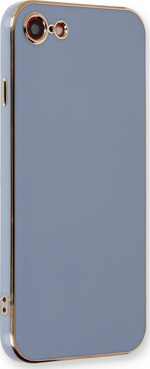 Apple iPhone SE 2020 Kılıf Olive Plated Lavanta Grisi