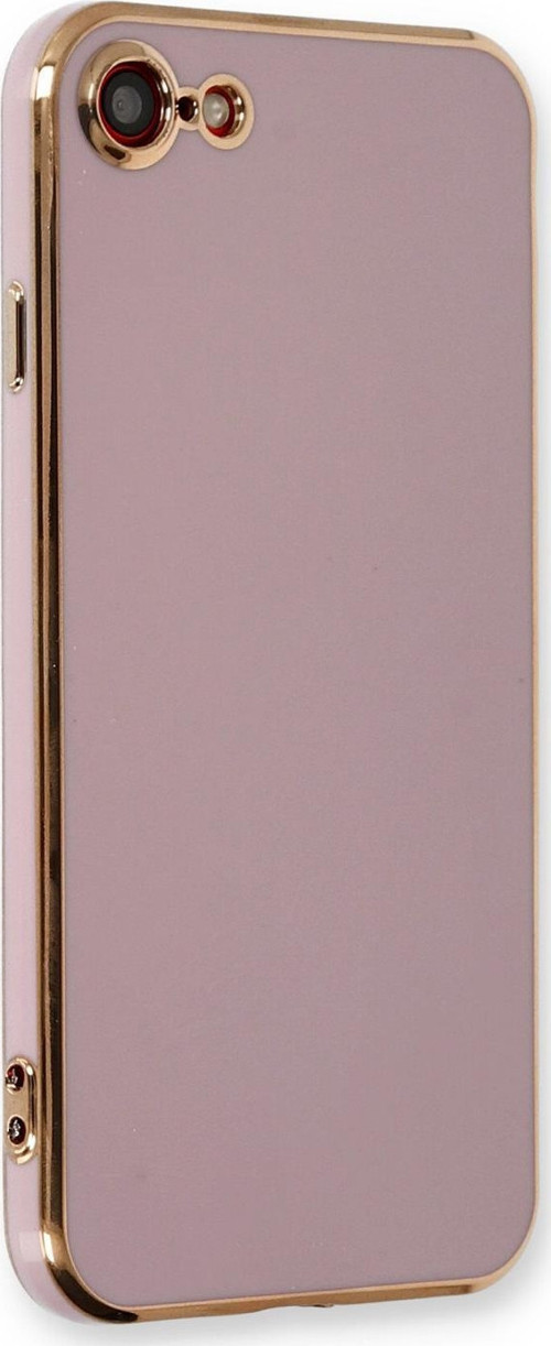 Apple iPhone SE 2020 Kılıf Olive Plated Lila