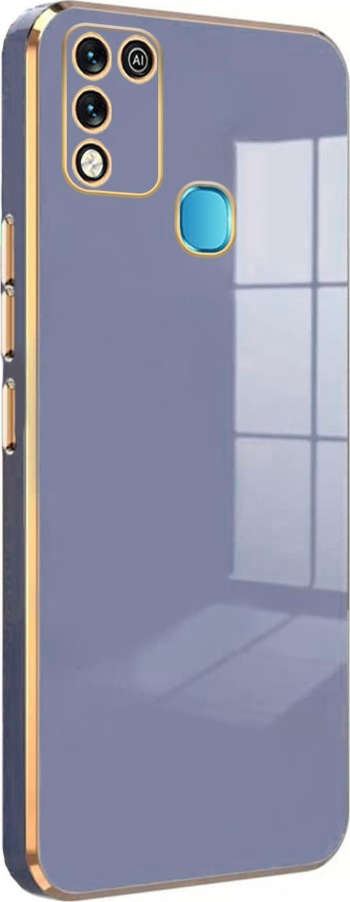 Infinix Hot 10 Play Kılıf Olive Plated Lavanta Grisi