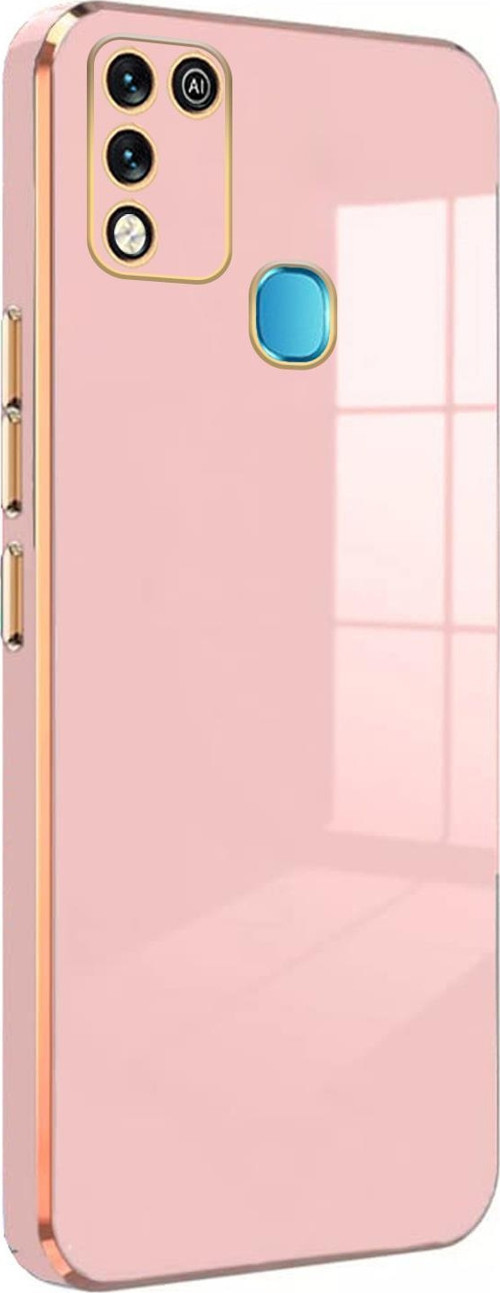 Infinix Hot 10 Play Kılıf Olive Plated Pembe
