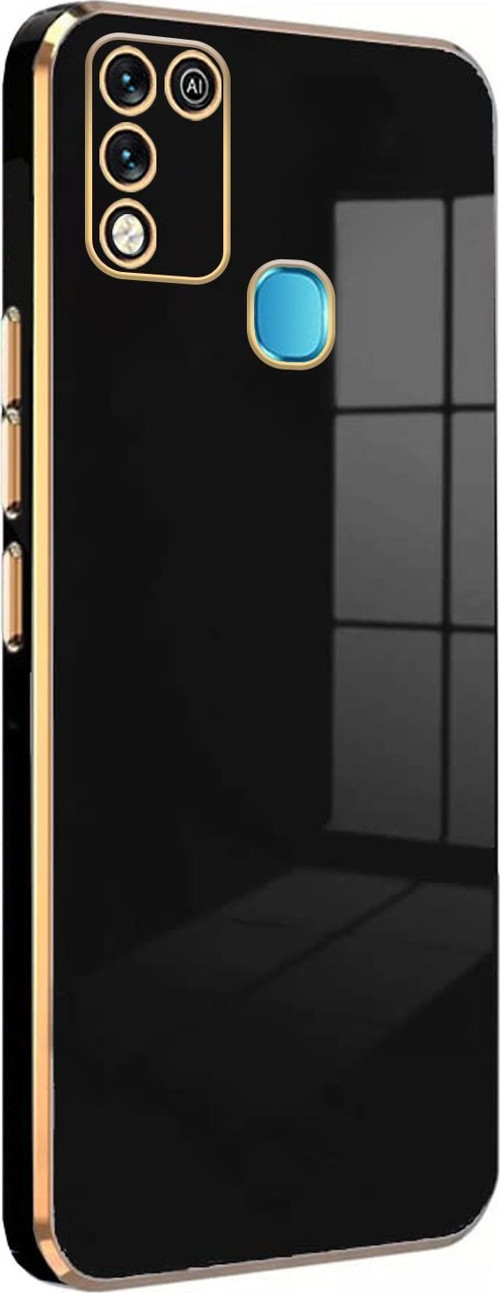 Infinix Hot 10 Play Kılıf Olive Plated Siyah
