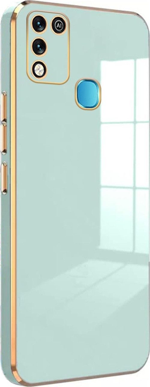 Infinix Hot 10 Play Kılıf Olive Plated Yeşil