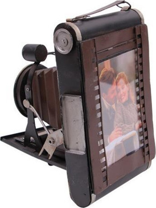 Dekoratif Metal Fotoğraf Makinesi Biblo Hediyelik
