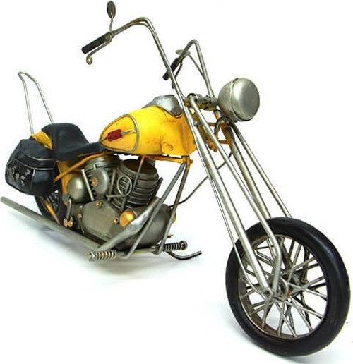 Dekoratif Metal Motosiklet Biblo Dekoratif Hediyelik