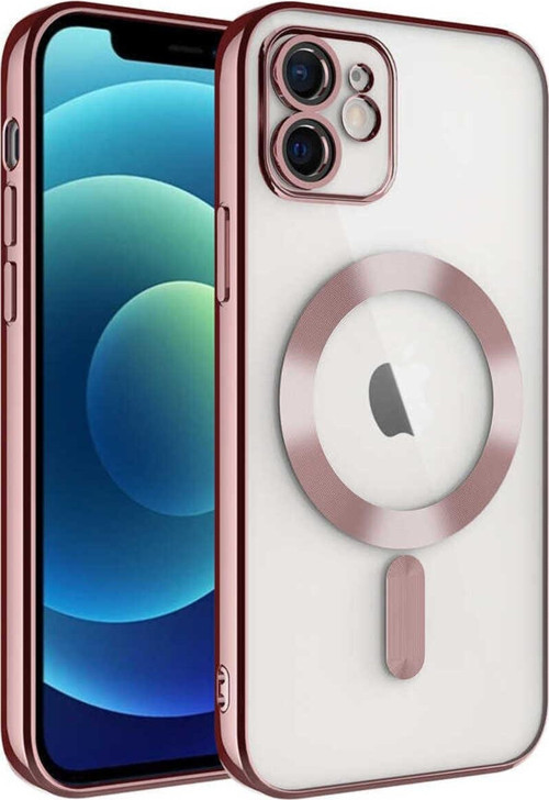 Apple iPhone 11 Kılıf Kamera Lens Korumalı Renkli Magsafe Şeffaf Silikon