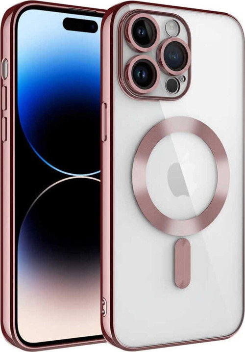 Apple iPhone 13 PRO Kılıf Kamera Lens Korumalı Renkli Magsafe Şeffaf Silikon
