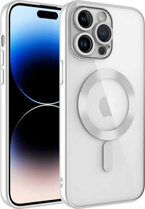 Apple iPhone 13 PRO Kılıf Kamera Lens Korumalı Renkli Magsafe Şeffaf Silikon