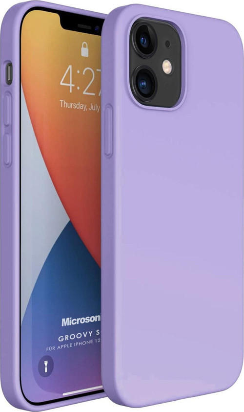 Apple iPhone 12 Mini Kılıf Groovy Soft Lila