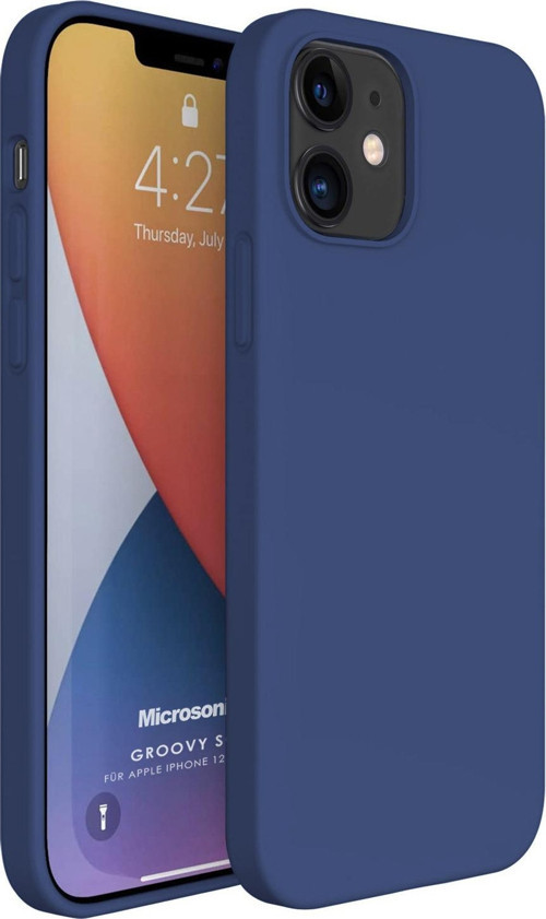 Apple iPhone 12 Mini Kılıf Groovy Soft Lacivert