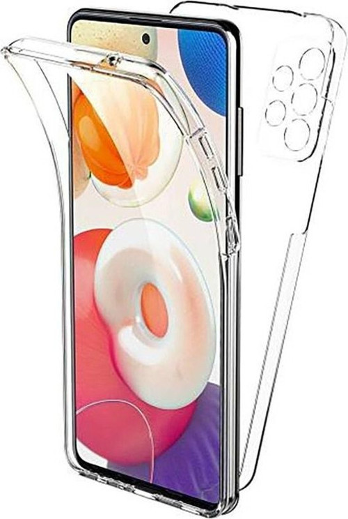 Samsung Galaxy A33 360 Kılıf Şeffaf Ön Arka Korumalı Silikon