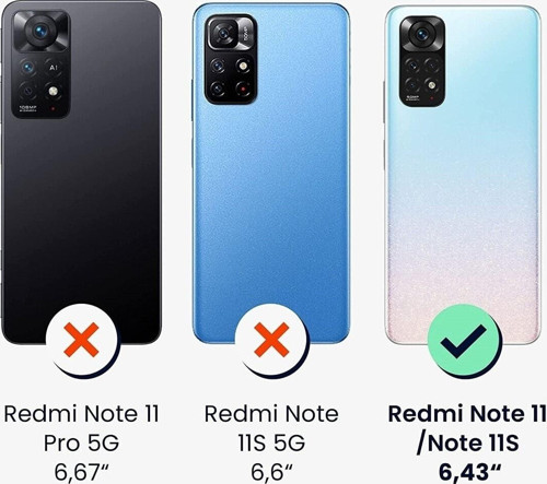 Xiaomi Redmi Note 11 Kılıf Kamera Lens Korumalı Kenarları Renkli Gold Arkası Şeffaf Silikon