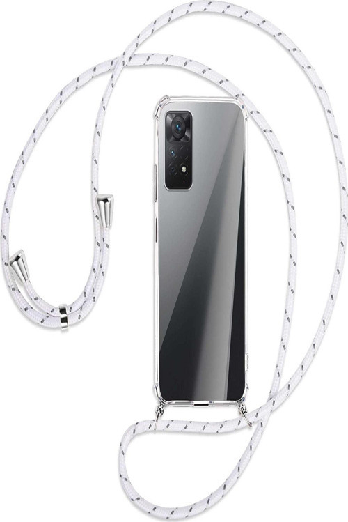 Xiaomi Redmi Note 11 Şeffaf Boyun Omuz Askılı Ipli Kılıf