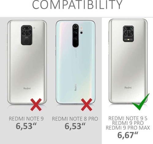 Xiaomi Redmi Note 9 PRO MAX Kılıf Kamera Lens Korumalı Kenarları Renkli Gold Arkası Şeffaf Silikon