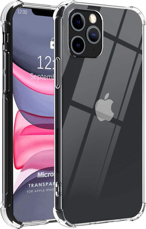 Apple iPhone 12 Pro Kılıf Shock Absorbing Şeffaf