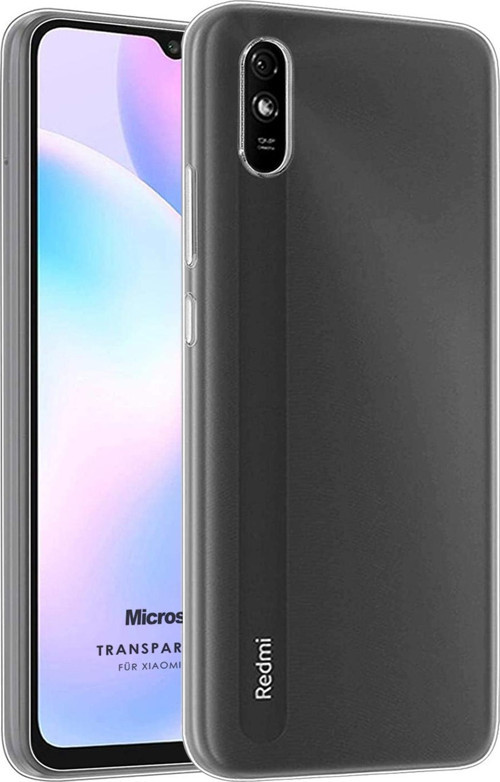 Xiaomi Redmi 9A Kılıf Transparent Soft Beyaz