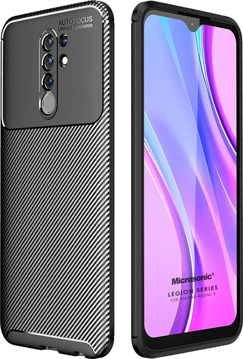 Xiaomi Redmi 9 Kılıf Legion Series Siyah