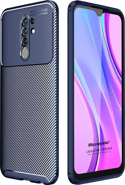Xiaomi Redmi 9 Kılıf Legion Series Lacivert