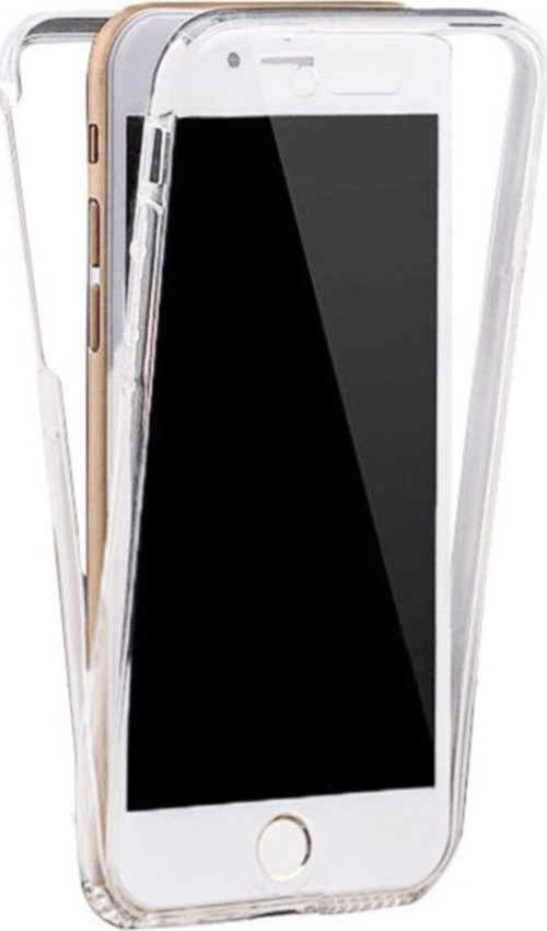 Iphone 6 Plus Uyumlu Kılıf 360 Şeffaf Ön Arka Silikon