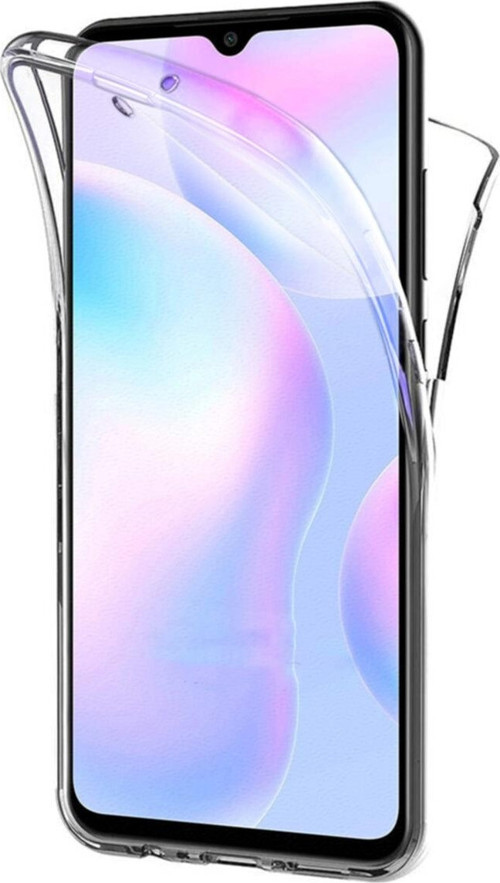 Xiaomi Redmi 9c 360 Kılıf Şeffaf Ön Arka Silikon