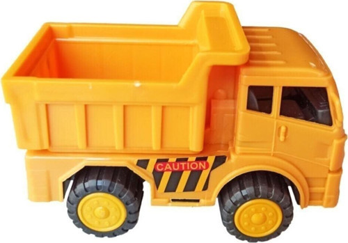 Oyuncak Iş Makineları Seti Dozer, Kepçe, Mikser Ve Kamyon, Sürtmeli 4'Lü Set
