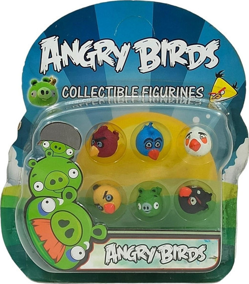 Angry Birds 6'Lı Mini Karakterler Angry Birds Oyuncakları