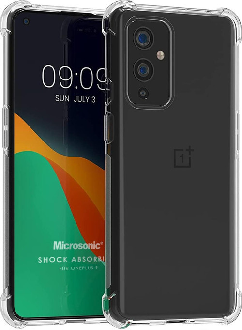 OnePlus 9 Kılıf Shock Absorbing Şeffaf