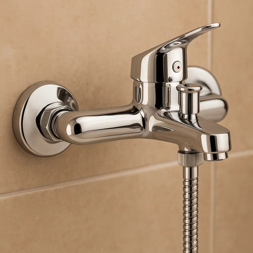 Banyo DUŞ Bataryası - Duvar Tipi %100 Pirinç Gövde, 5 Yıl Garantili