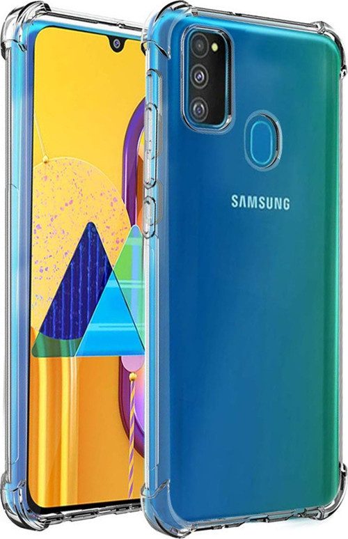 Shock Absorbing Kılıf Samsung Galaxy M30s Şeffaf