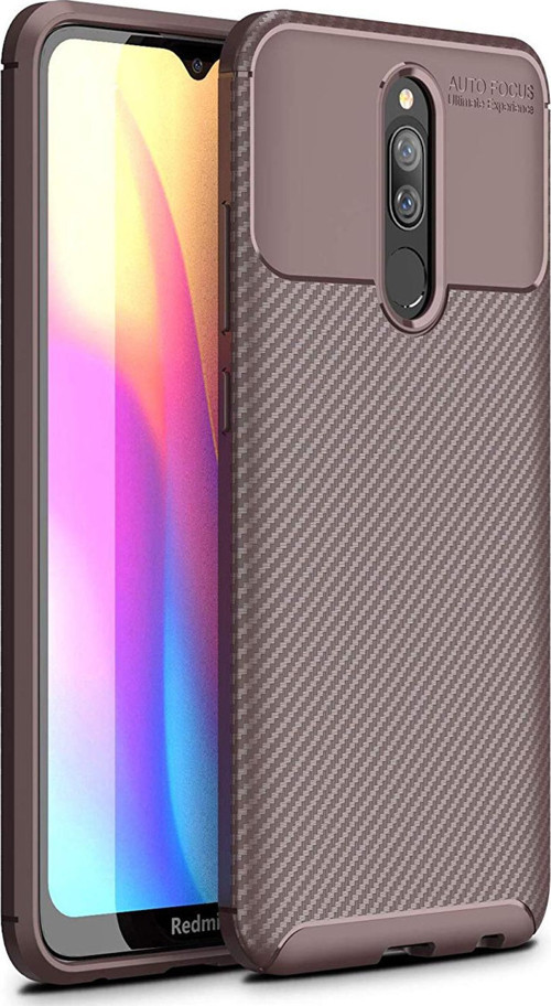 Xiaomi Redmi 8 Kılıf Legion Series Kahverengi