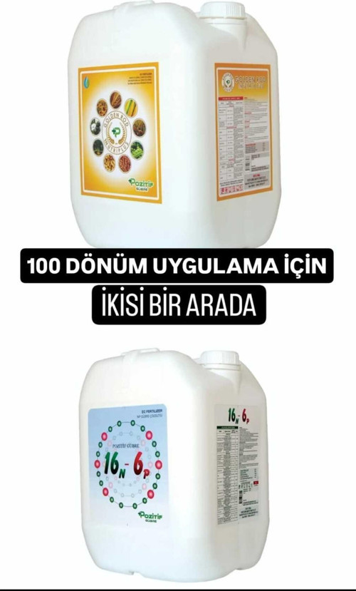 Golden Rod Ve 16N-6P Muhteşem İkili Azotlu Fosforlu Molibdenli Çinkolu Bakırlı Demirli Gübre