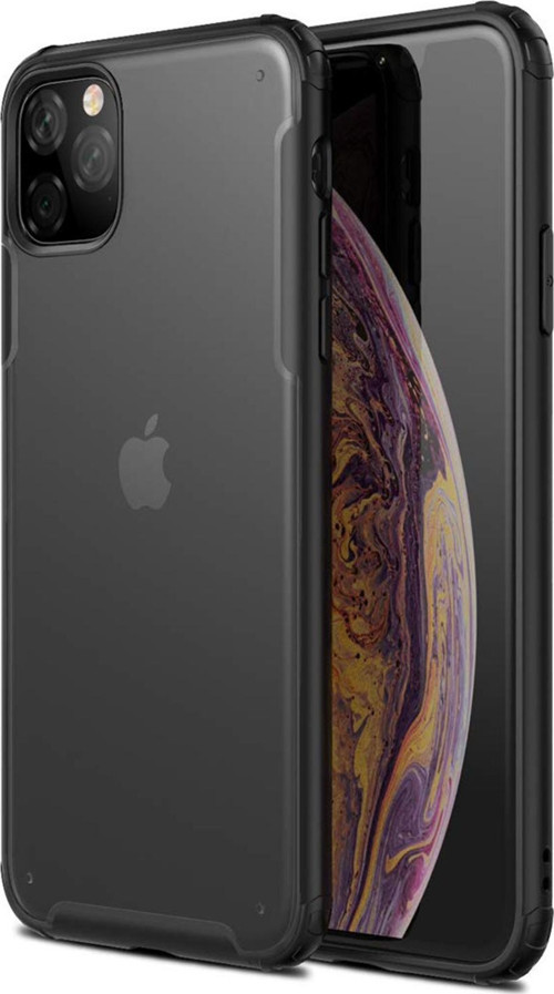 Apple iPhone 11 Pro (5.8'') Kılıf Frosted Frame Siyah