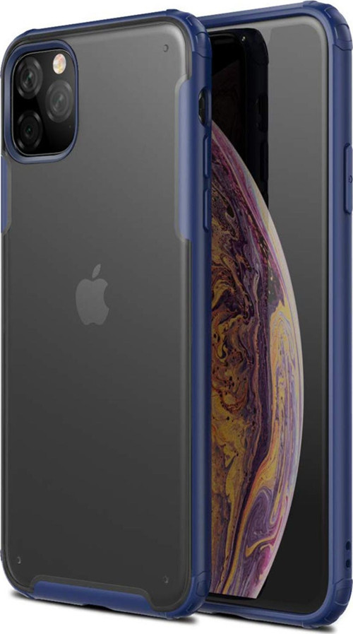 Apple iPhone 11 Pro (5.8'') Kılıf Frosted Frame Lacivert