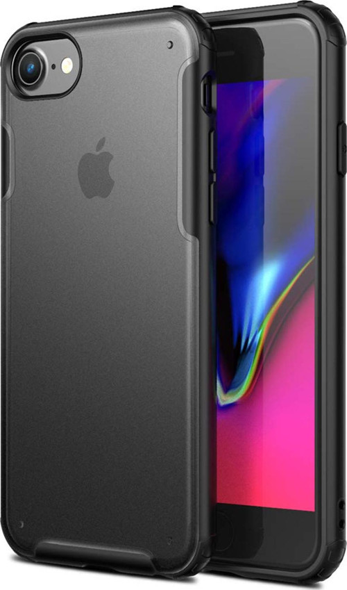 Apple iPhone 6 Plus Kılıf Frosted Frame Siyah
