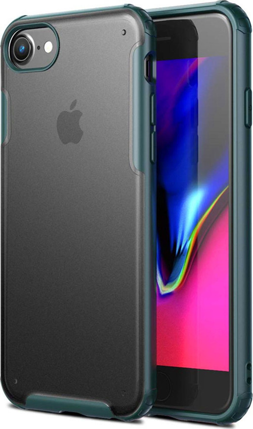 Apple iPhone 6 Plus Kılıf Frosted Frame Yeşil
